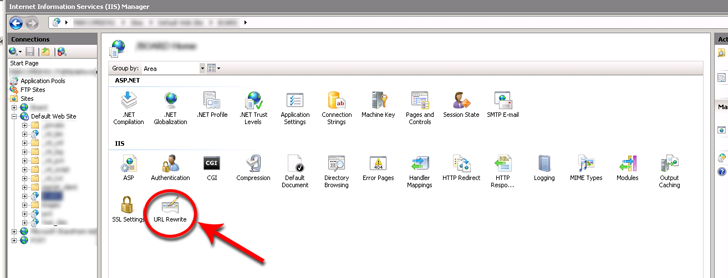 Iis url rewrite module is required to install this application что делать